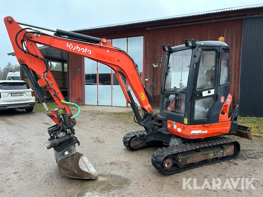 Bandgrävare Kubota KX101-3a3
