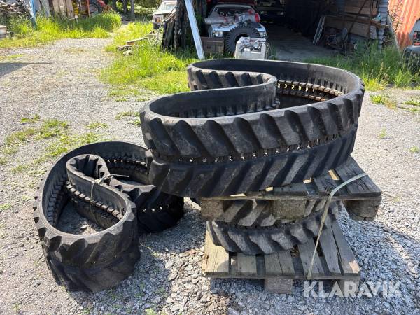 Gummilarver VemaTrack 350X52.2X86