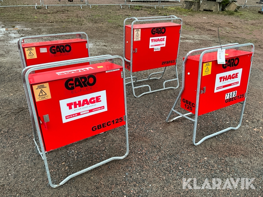 Elcentraler 4st Garo GBEC125, ZFSF63