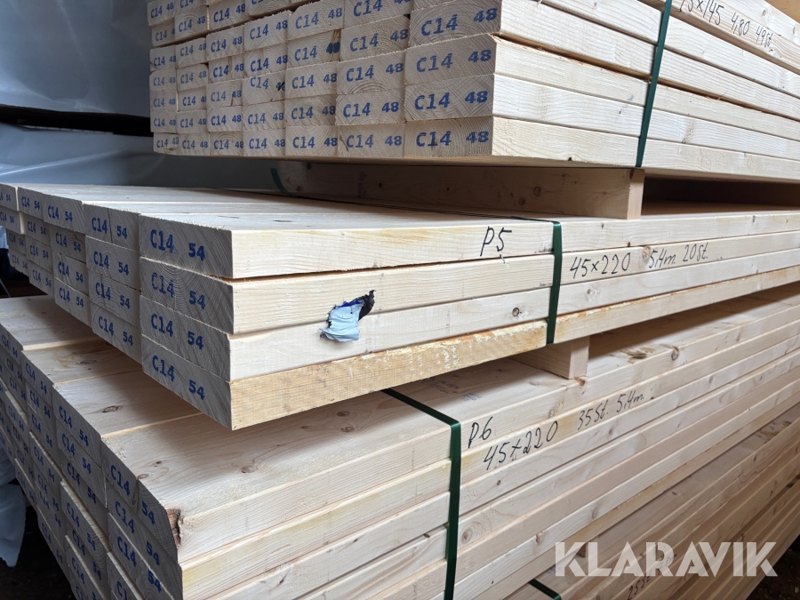 Virkespaket 45x220 5.4 20 st