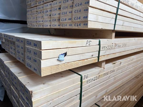 Virkespaket 45x220 5.4 20 st