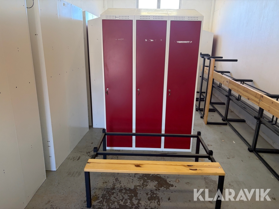 Klädskåp Metal design