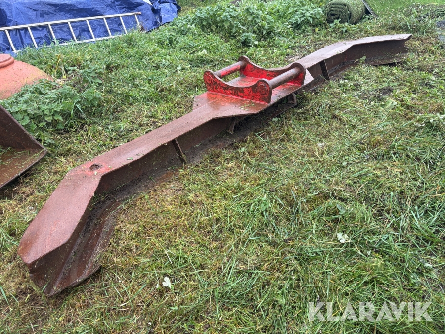 Planeringsbalk S60 fäste