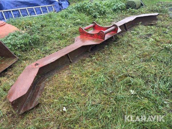 Planeringsbalk S60 fäste