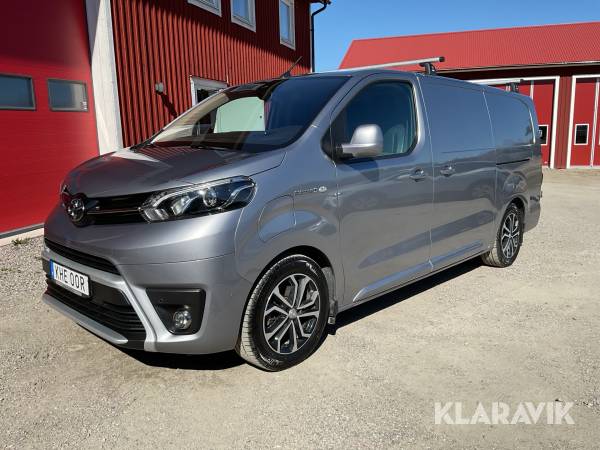 Elskåpbil Toyota Proace Electric