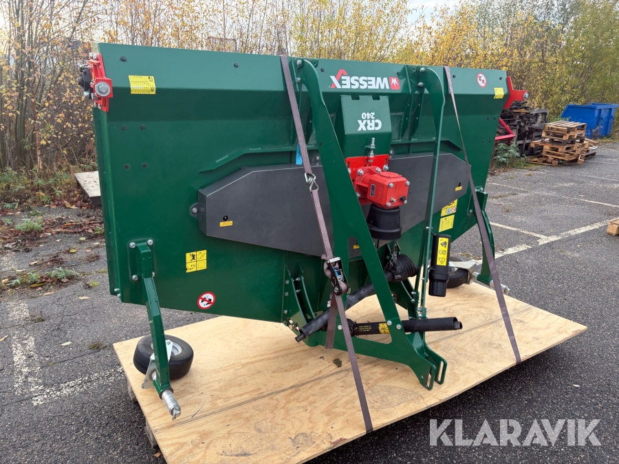 Klippaggregat Wessex CRX 240 till kompakttraktor