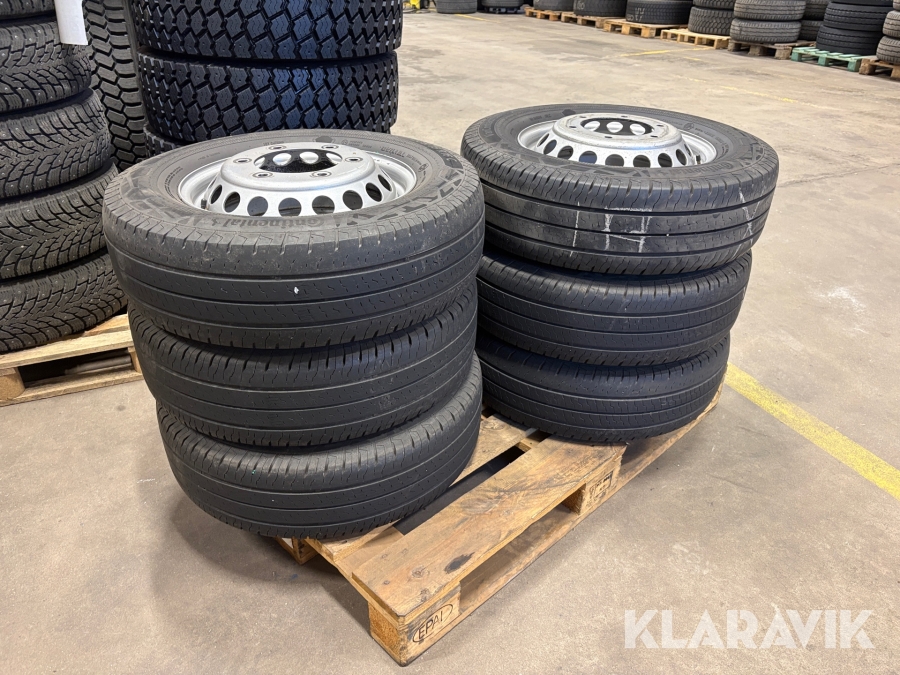 Sommardäck Continental VanContact Eco 205/75R16 6 st