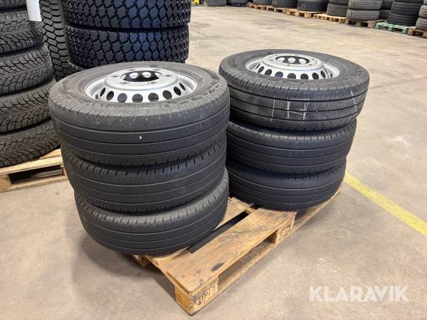 Sommardäck Continental VanContact Eco 205/75R16 6 st