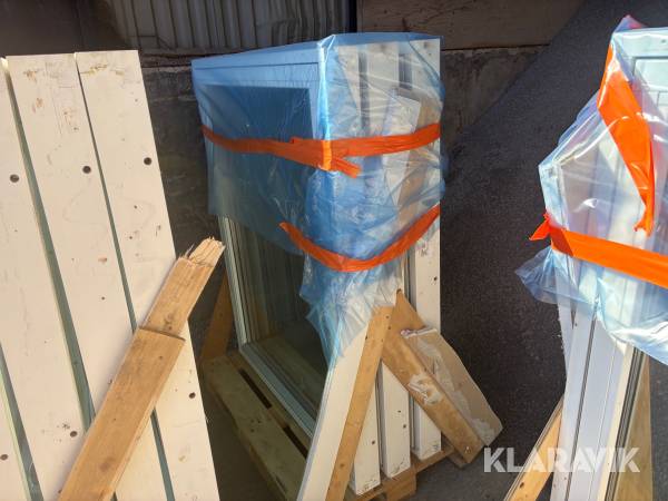 Fönster PL-glas AB 1150 x 1490 3 st 3-glas