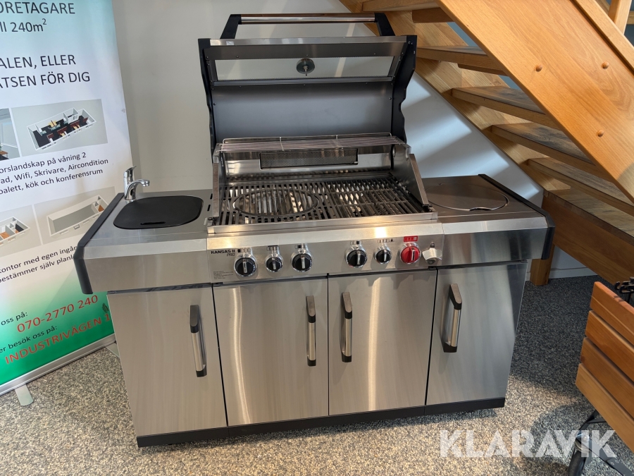 Gasolgrill Enders Kansas II Pro 4 sik turbo