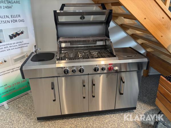 Gasolgrill Enders Kansas II Pro 4 sik turbo
