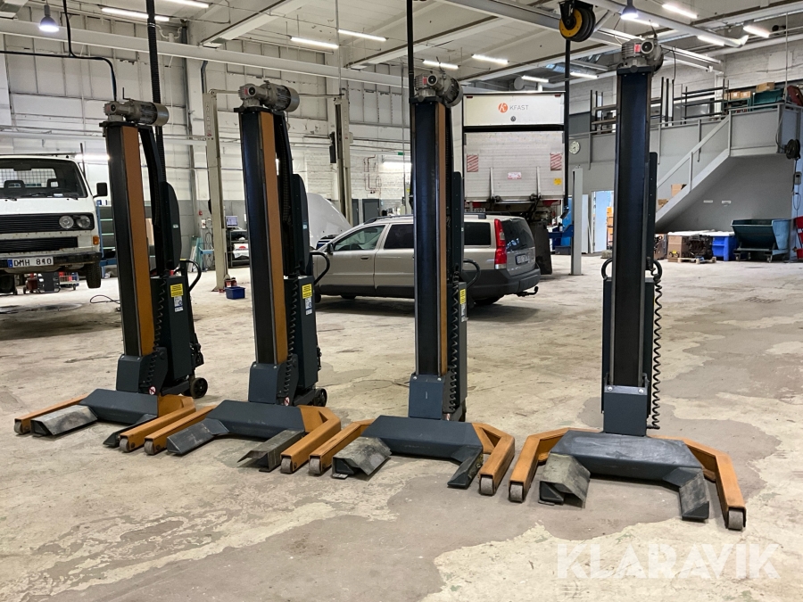 Fordonslyft Hetra RGA  4st