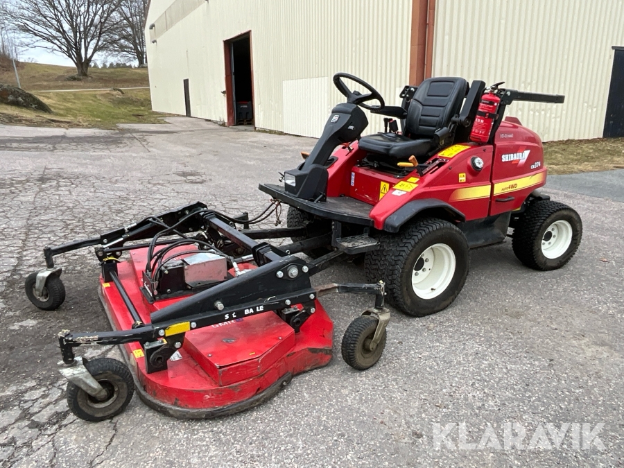 Åkgräsklippare Shibaura CM374 Hi-Speed Auto 4WD