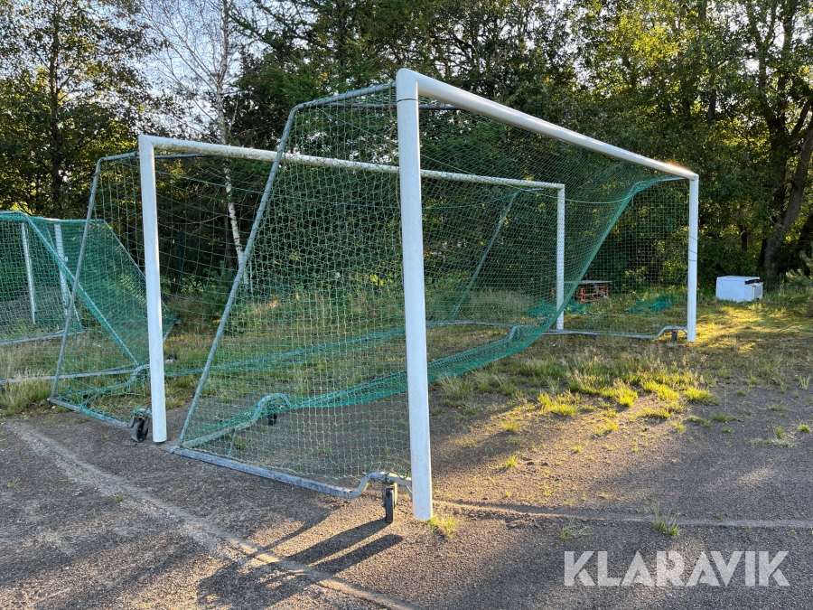 Fotbollsmål 2 st 11-manna
