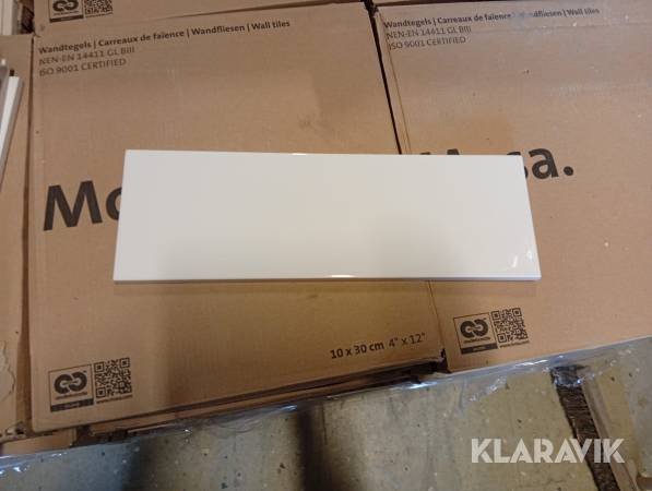 Kakel Mosa (Wall tiles / Wandtegels) 10x30cm 1120st