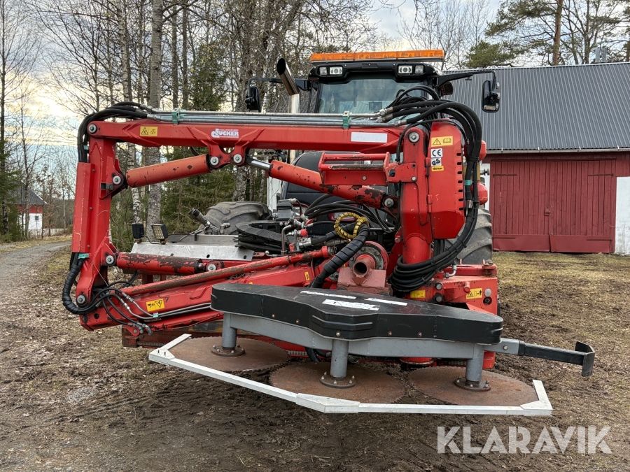 Kantklipp/släntklippare Ducker Dua 800 med dubbelklipp