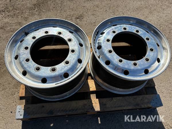 Framfälgar Alcoa 2 st 13*22,5
