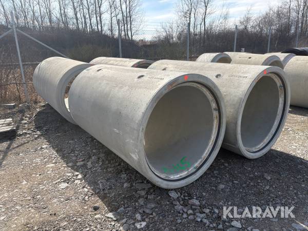 Betongrör 7 st S:t Eriks