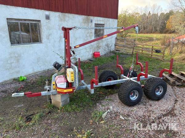 Skogsvagn Kranman T1100
