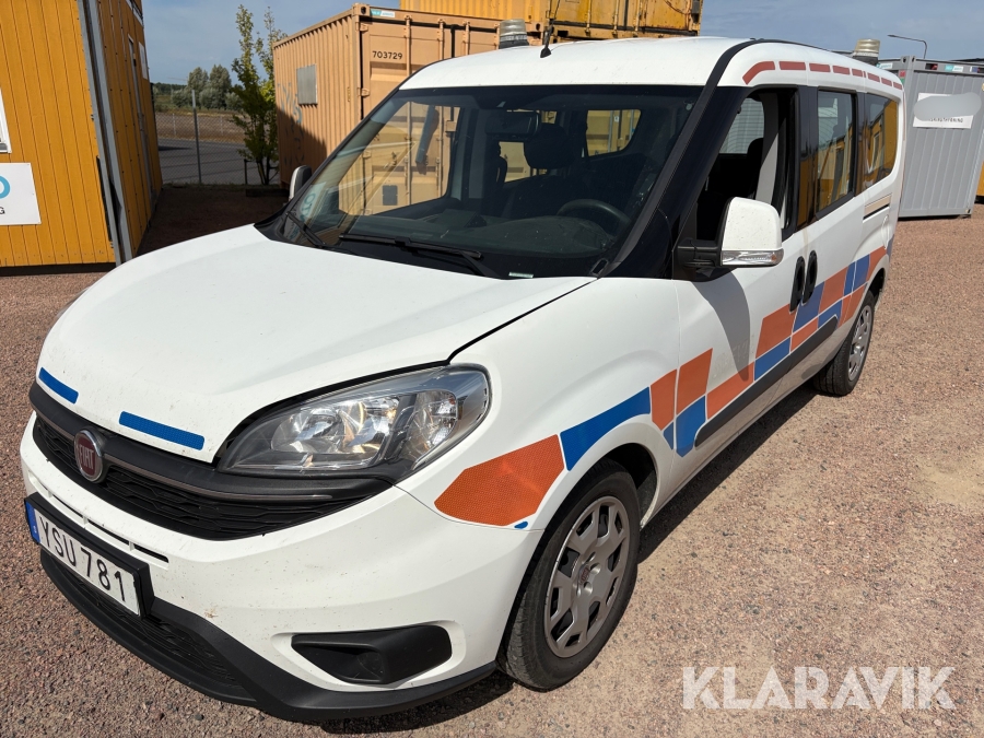 Fiat Doblo Van Maxi 0.9 t 1.6 Multijet Manuell, 105hk, 2018