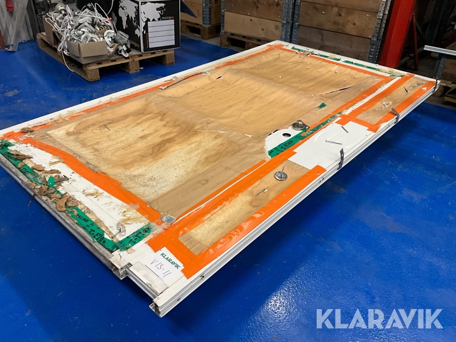 Entrédörr lättmetall