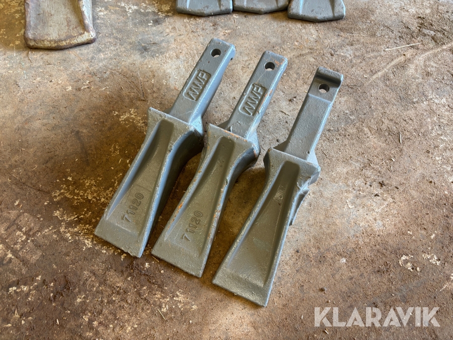 Grävmaskinständer 3st