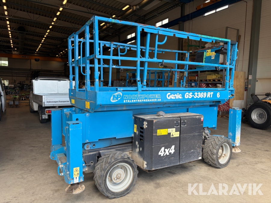 Saxlyft Genie GS-3369 RT 4X4 diesel