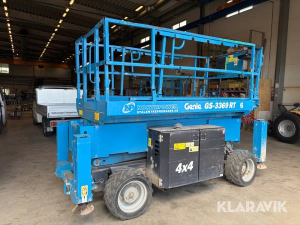 Saxlyft Genie GS-3369 RT 4X4 diesel
