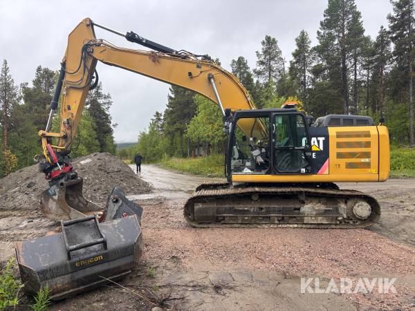Grävmaskin CAT 329E L