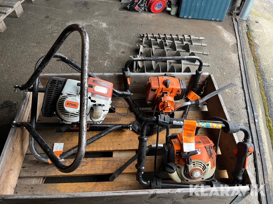 Jordborr Stihl BT360, BT121, BT106 3 st