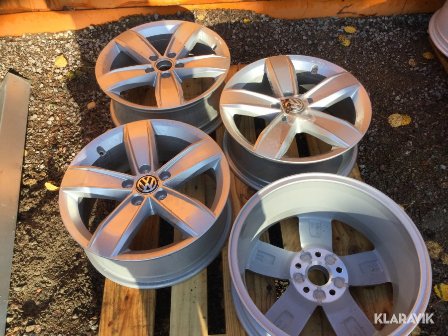 Aluminiumfälgar 17 tum Nya 4st