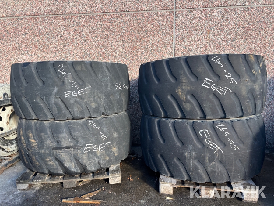 Entreprenaddäck Michelin XTXL L4 4st