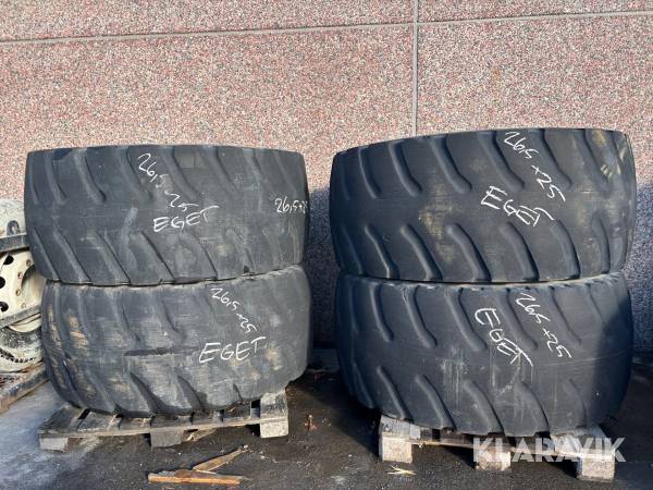 Entreprenaddäck Michelin XTXL L4 4st