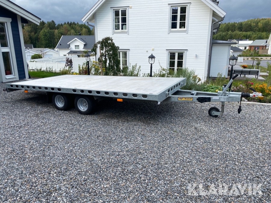 Entreprenadsläp WT Trailer W2 Multisläp