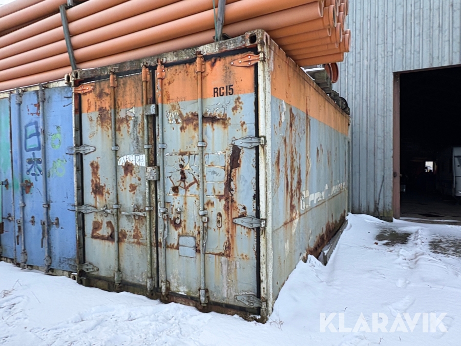 Sjöfartscontainer 20fot Sacu RC15