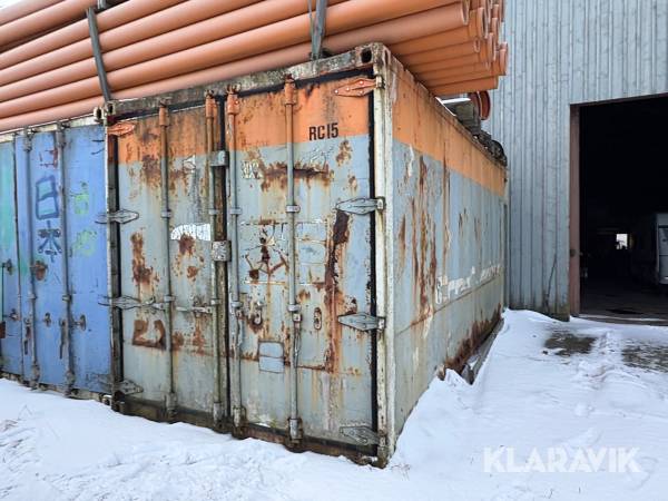 Sjöfartscontainer 20fot Sacu RC15