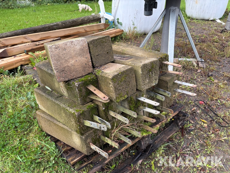 Fundament i betong 16st 
