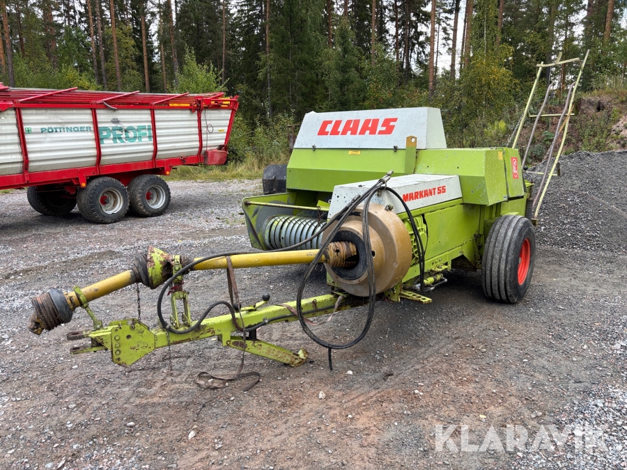Småbalspress Claas Markant 55