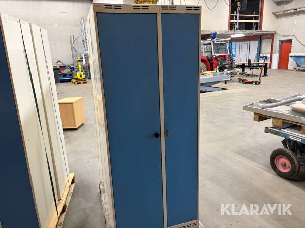 Omklädningsskåp 2 st SONO (dubbelskåp)