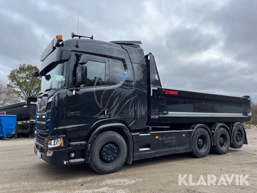 Tippbil Scania R580