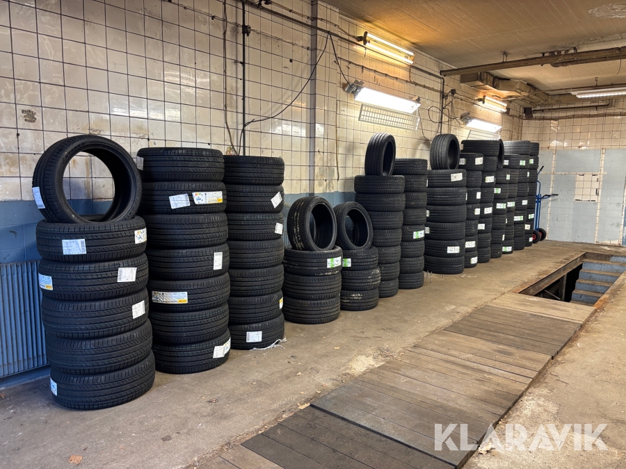 Parti med 96st nya däck