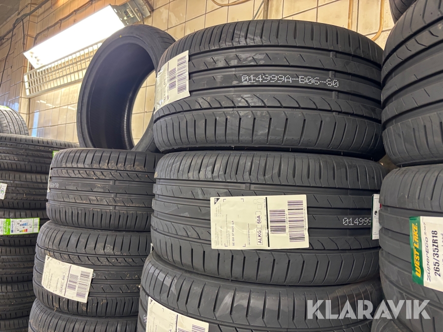 Parti med 96st nya däck