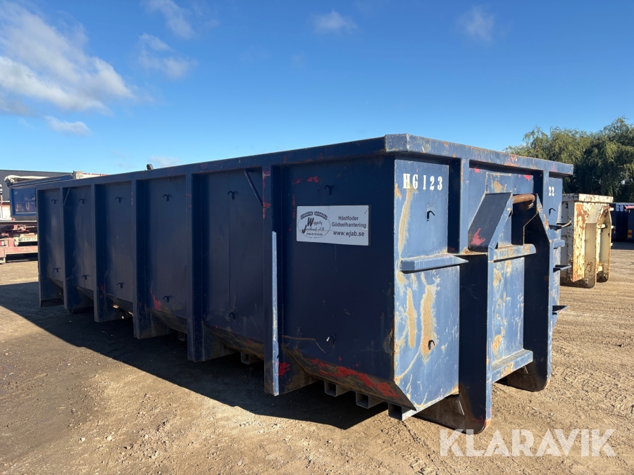 Lastväxlarcontainer 22 m3