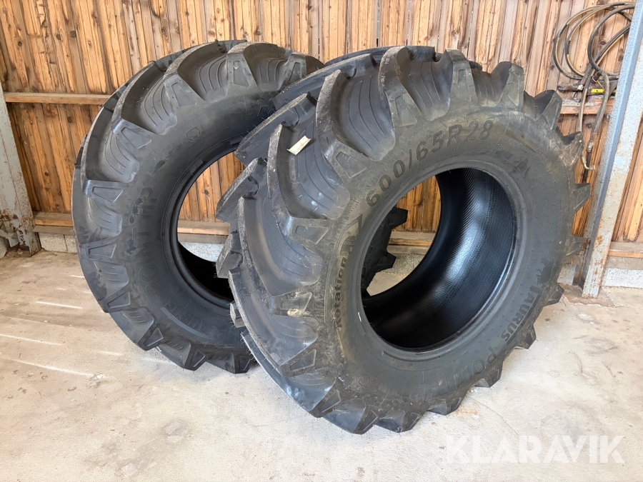 Traktordäck Taurus  600/65 R28 2 st