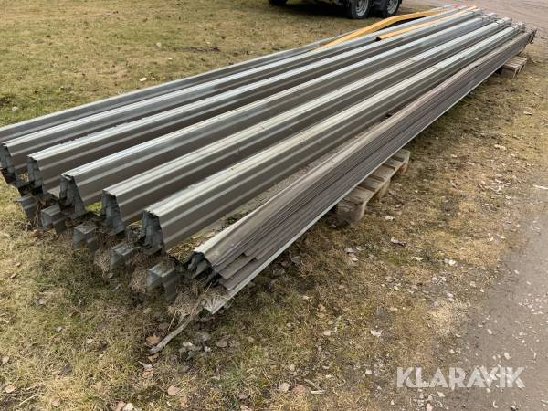 Högprofilerad takplåt 17st
