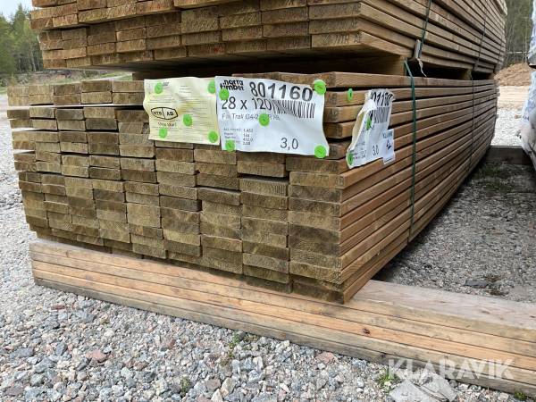 Trall G4-2 28x120 / 1,452m3 Impregnerat