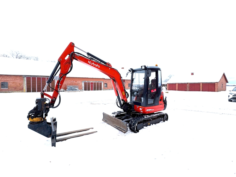 Grävmaskin Kubota KX101-3a4 Med tillbehör