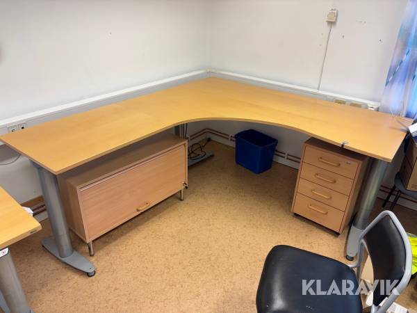 Höj & sänkbart skrivbord Kinnarps