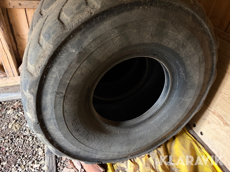 Dumperdäck 2 st Michelin 23.5 R25