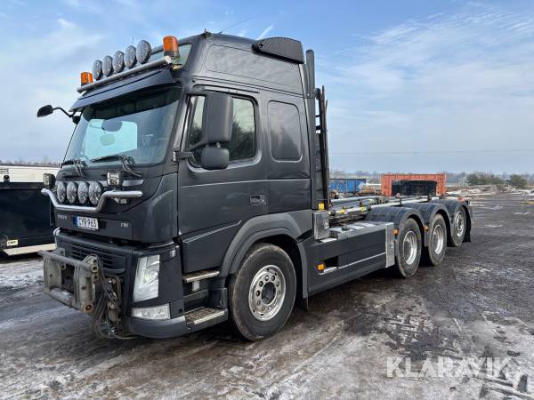 Lastväxlare Volvo FM 500 8x4 plogutrustad